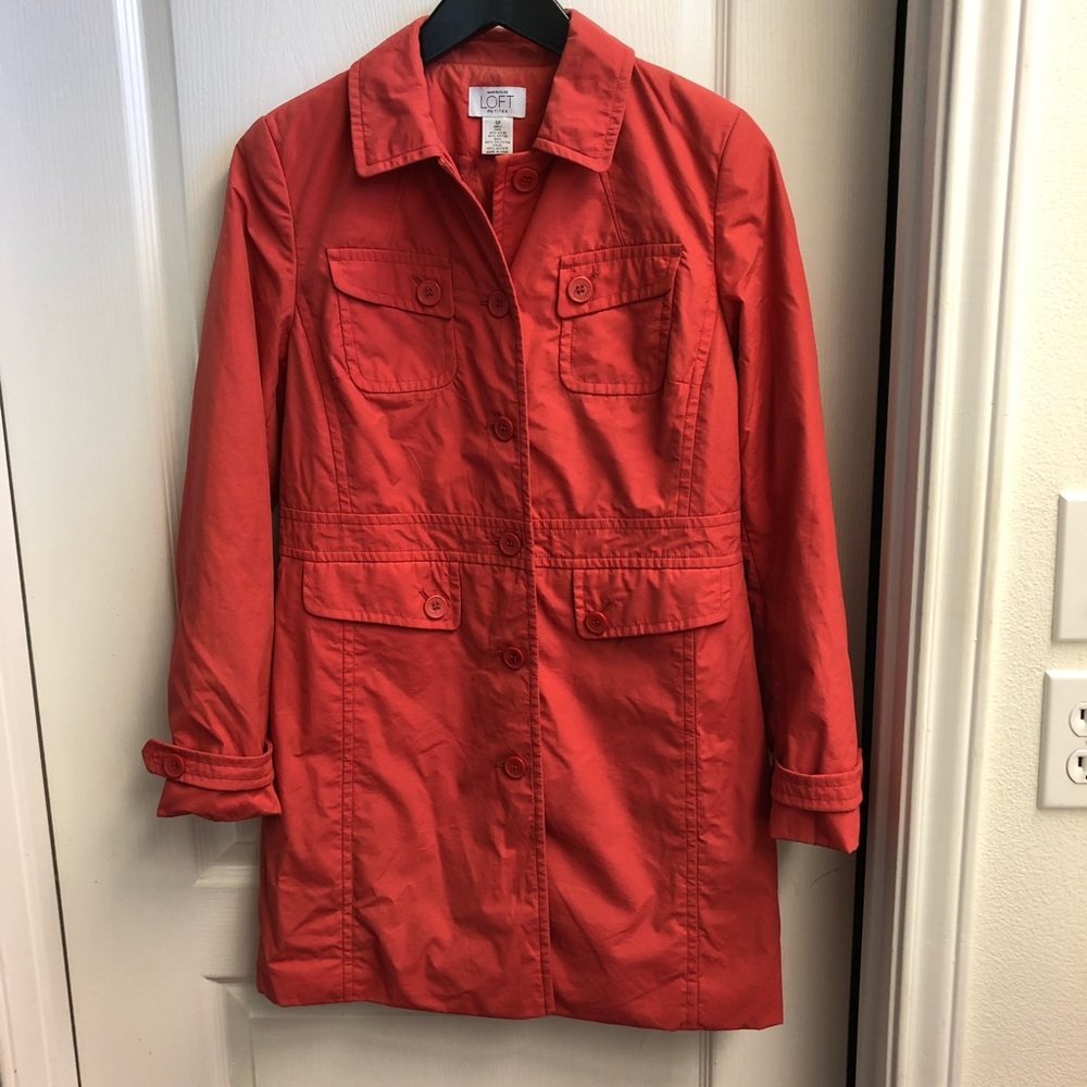 Ann Taylor Loft Raincoat
